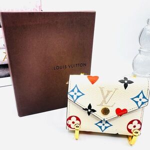 Louis Vuitton Rare Collectors Game On Wallet - EUC